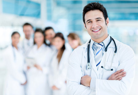 licensed doctors and nurses